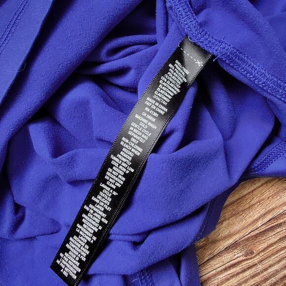 Ralph Lauren RLX Pullover Mens L LOGO Blue Quarter Zip Golf Performance Stretch - Picture 9 of 10